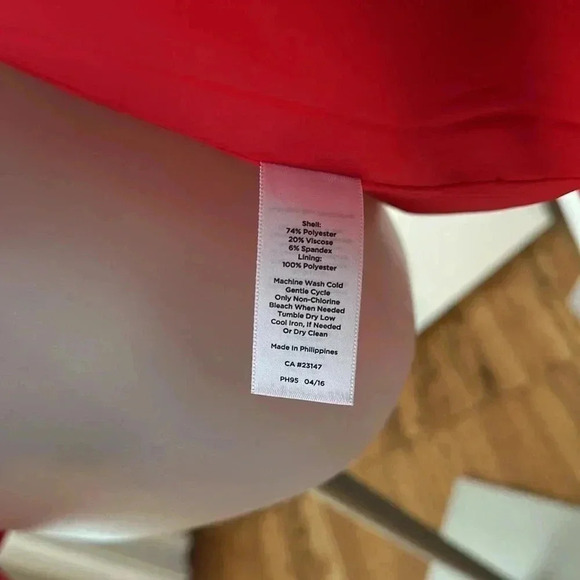 NWT Red/Coral 10P Talbots Blazer - Picture 7 of 7
